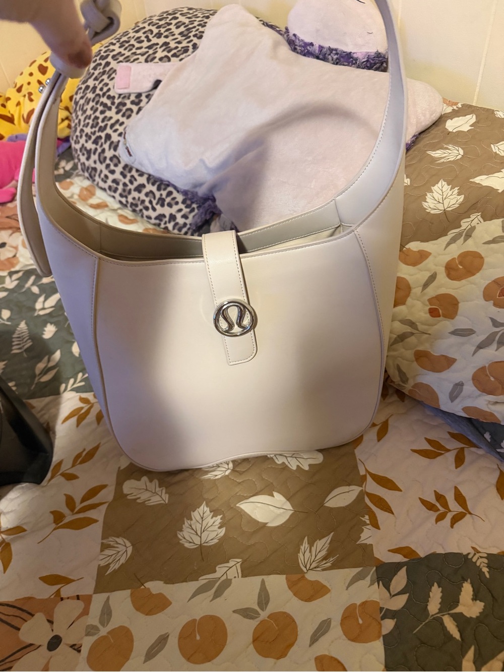 Lululemon Leather Alternative Shoulder Bag 8L